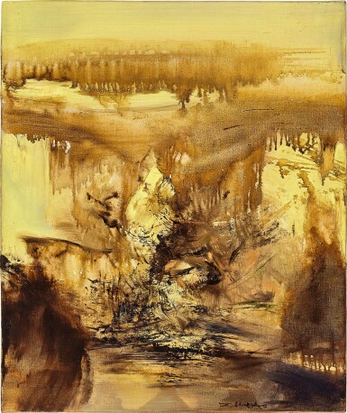 View full screen - View 1 of Lot 747. Zao Wou-Ki 趙無極 | 21.03.73.