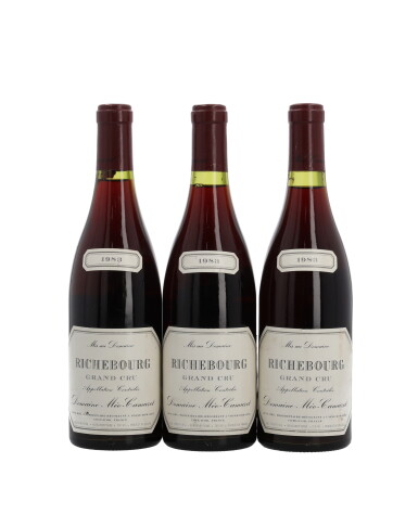 View full screen - View 1 of Lot 108. Richebourg 1983 Méo-Camuzet (3 BT).