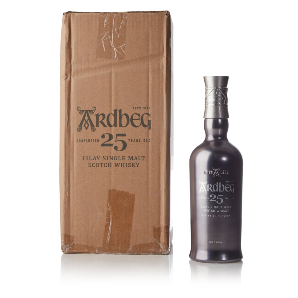 View full screen - View 1 of Lot 22. Ardbeg 25 Year Old 46.0 abv NV (1 Bottle 70cl).