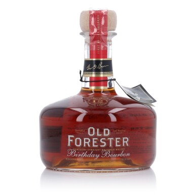 View full screen - View 1 of Lot 781. Old Forester Birthday Bourbon 12 Year Old 2012 Release 97 Proof 2000 (1 Bottle 75cl).