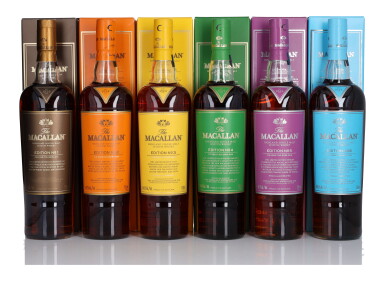 View full screen - View 1 of Lot 68. The Macallan Edition No. 1 - 6 NV (6 Bottles 75cl).