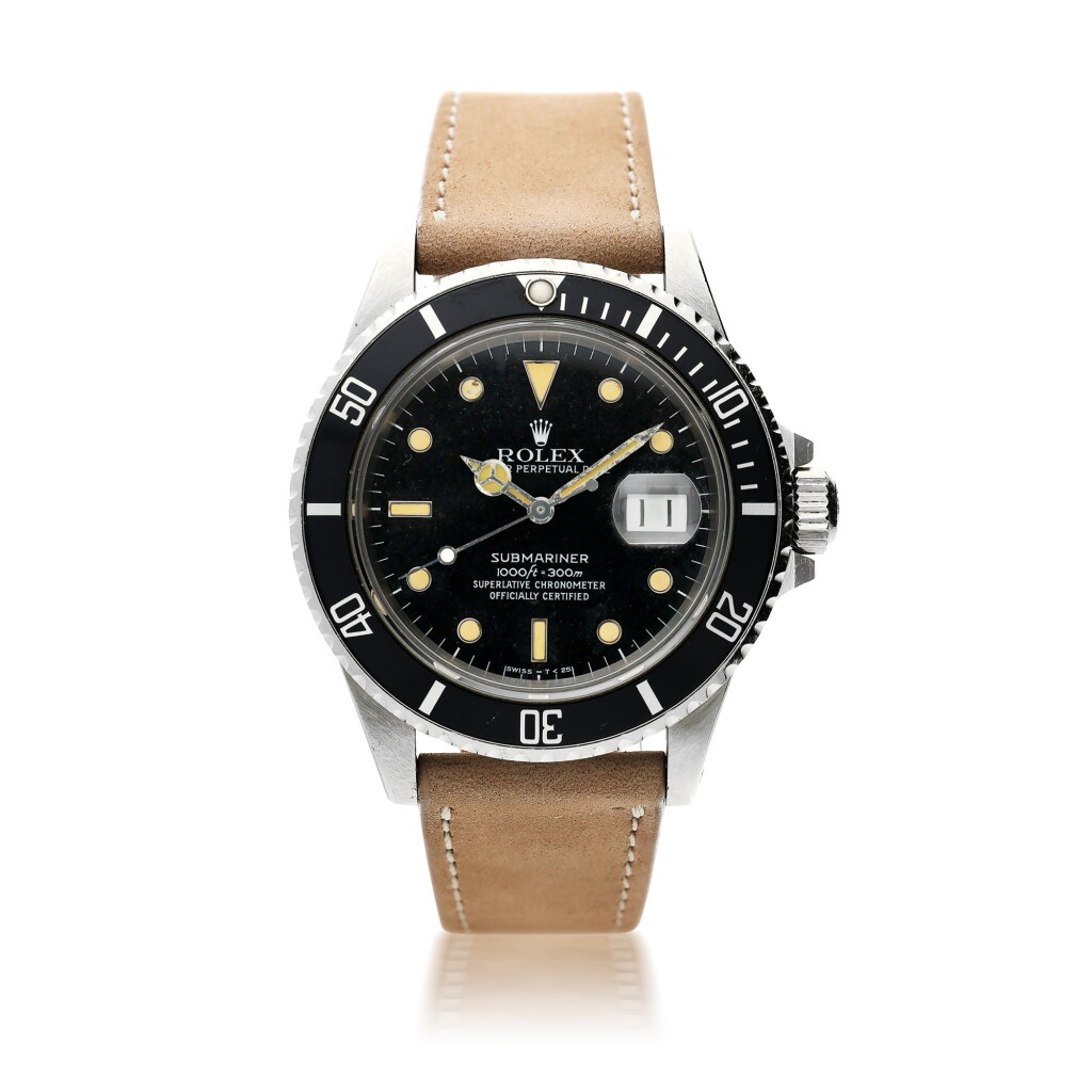 View full screen - View 1 of Lot 83. ROLEX | REFERENCE 168000 SUBMARINER A STAINLESS STEEL AUTOMATIC WRISTWATCH WITH DATE, CIRCA 1986.