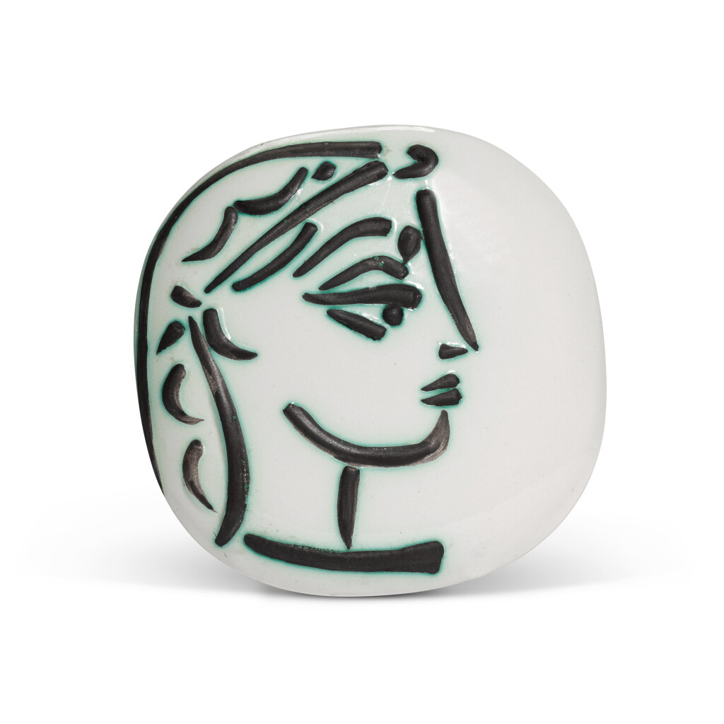 View full screen - View 1 of Lot 13. Profil de Jacqueline (A. R. 383).