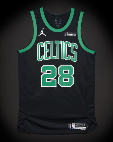 View full screen - View 1 of Lot 50. Hugo González Boston Celtics 2025-2026 Game Worn Statement Edition Jersey .
