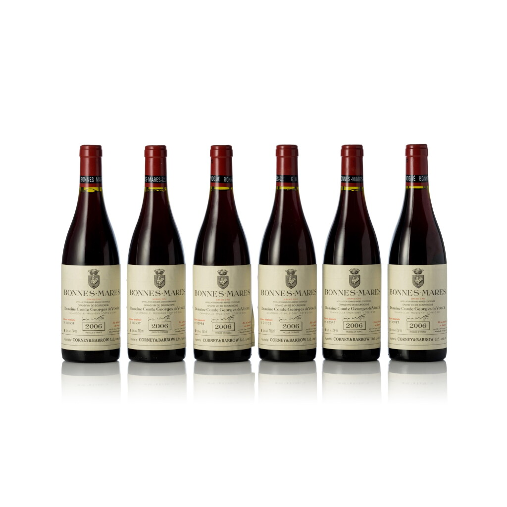 View full screen - View 1 of Lot 81. Bonnes Mares 2006 Comte Georges de Vogüé (6 BT).