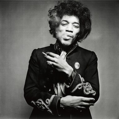 View full screen - View 1 of Lot 357. Jimi Henrix Classic (Smoking), 1967.