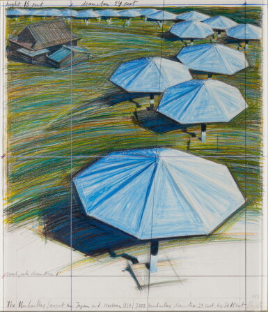 View full screen - View 1 of Lot 26. The Umbrellas (Project for Japan and Western USA).