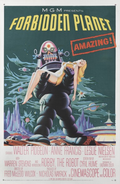 View full screen - View 1 of Lot 67. Forbidden Planet (1956).