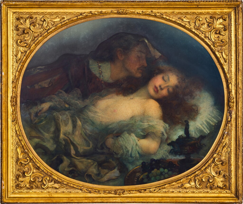 Voir en plein écran - Voir 1 du lot 2080. Peter Alexander Hay | The Eve of St. Agnes 聖愛格尼斯之夜.