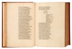 Homer, Opera, Florence, 1488, later English red morocco gilt