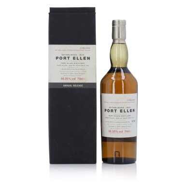 View full screen - View 1 of Lot 385. Port Ellen 2nd Annual Release 24 Year Old 59.35 abv 1978 (1 Bottle 70cl).
