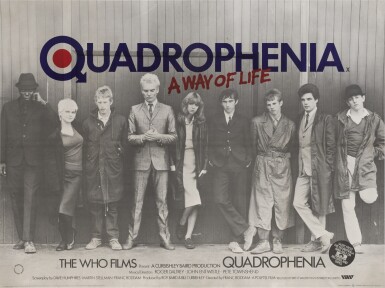 View full screen - View 1 of Lot 172. Quadrophenia (1979), poster, British.