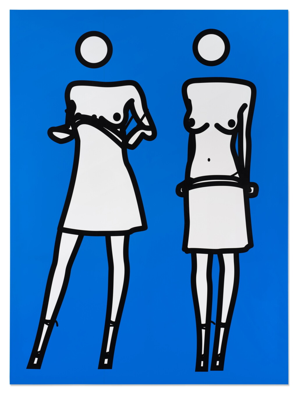 View full screen - View 1 of Lot 536. Woman Taking Off Summer Dress in Two Stages 4.