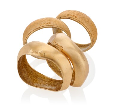 View full screen - View 1 of Lot 39. CHANEL | COLLECTION OF BANGLES .