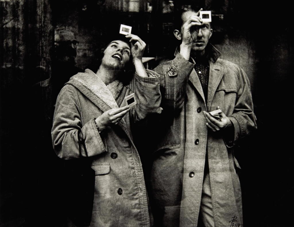 View full screen - View 1 of Lot 39. LUTZ DILLE | 'PARIS', 1951; AND 'NEW YORK CITY', 1959.