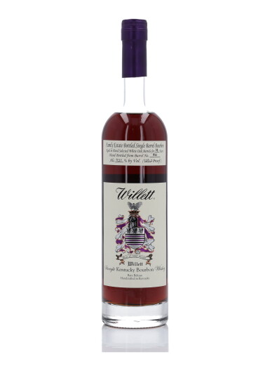 View full screen - View 1 of Lot 521. Willett Family Estate Single Barrel Bourbon #812 14 Year Old 126.2 Proof NV (1 Bottle 75cl).