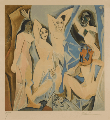 View full screen - View 1 of Lot 27. Les Demoiselles d'Avignon.