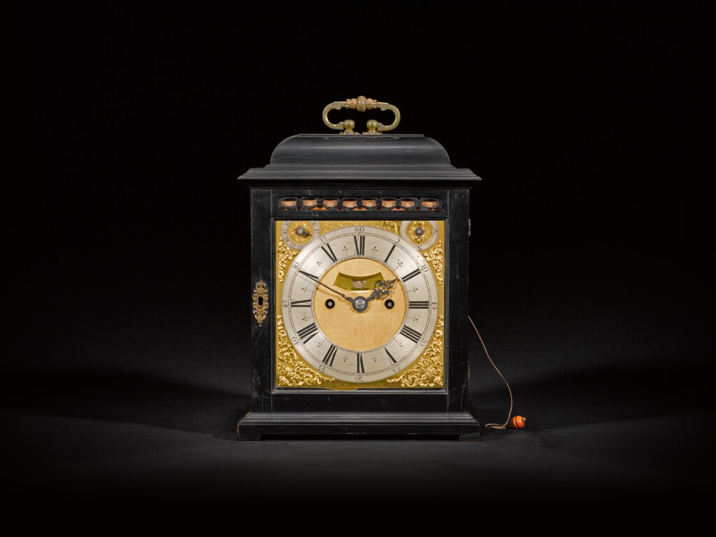 View full screen - View 1 of Lot 1. Thomas Tompion No.168. An ebony quarter repeating table clock, London, circa 1690.