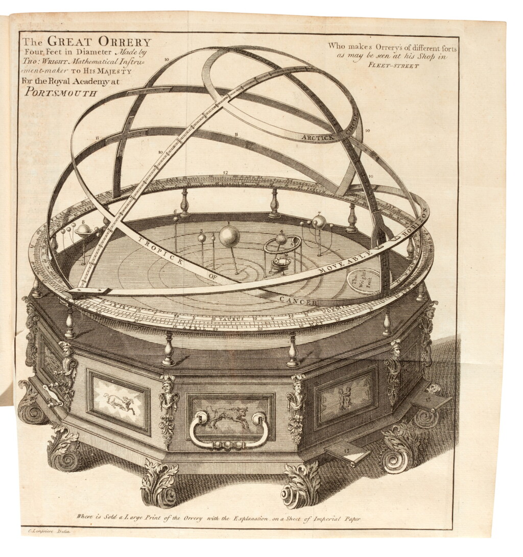 View full screen - View 1 of Lot 44. Joseph Harris | The Description and Use of the Globes, and the Orrery, London, 1734.