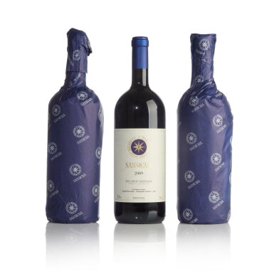 View full screen - View 1 of Lot 347. Sassicaia 2009 Tenuta San Guido (3 MAG).