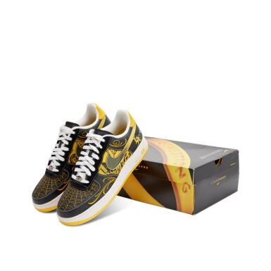 View full screen - View 1 of Lot 23. Nike Air Force 1 Low 'Mr Cartoon LiveStrong' | Size 13.