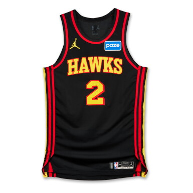 View full screen - View 1 of Lot 48. Keaton Wallace Atlanta Hawks 2026 NBA Playoffs Eastern Conference Round 1 Game Issued Statement Edition Jersey | Game 1 .