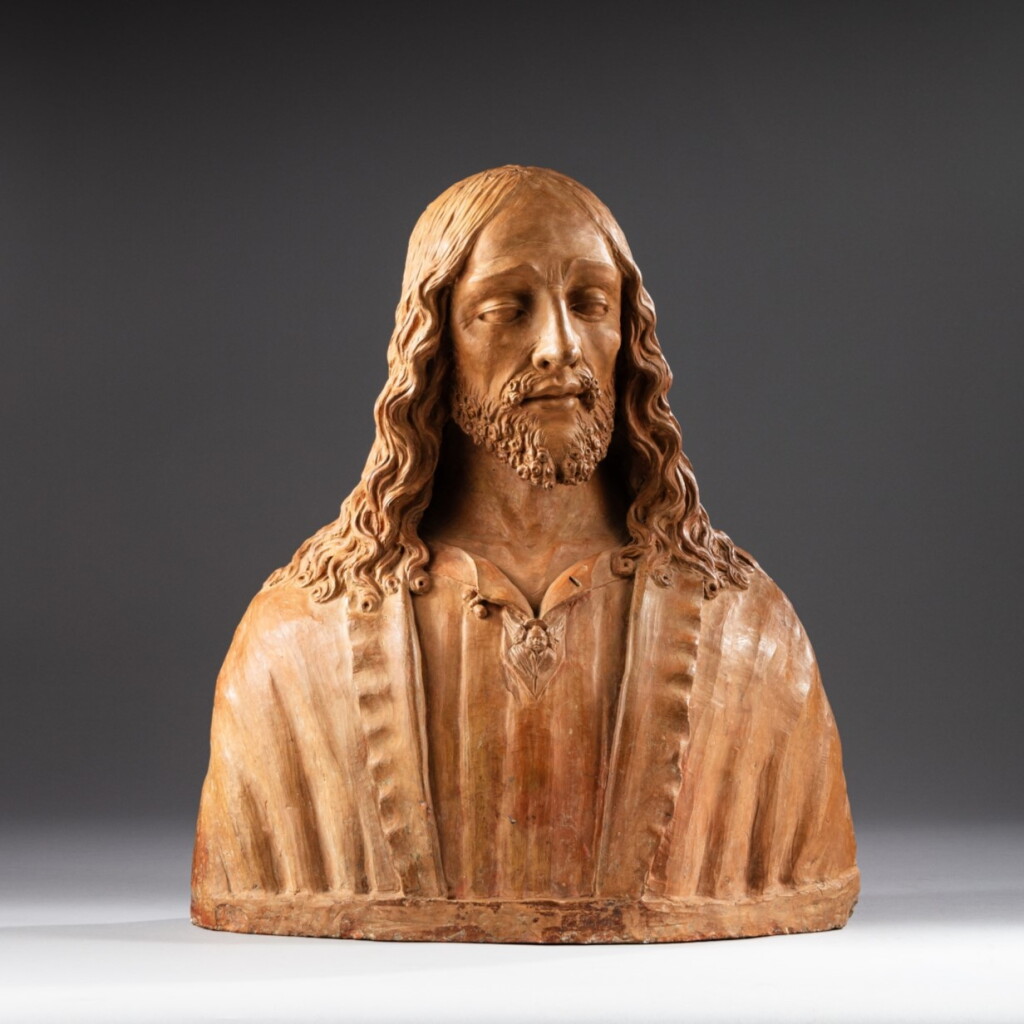 View full screen - View 1 of Lot 27. Attributed to Benedetto Buglioni (1461 - 1521), Italian, Florence, circa 1510-1520.