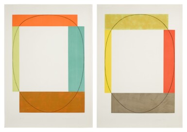 View full screen - View 1 of Lot 205. Two Aquatints (Frames) (set of 2).