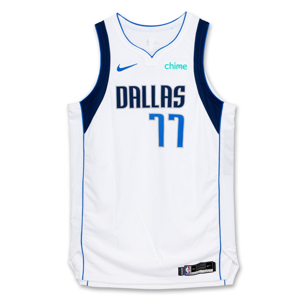 View full screen - View 1 of Lot 10. Luka Dončić Dallas Mavericks 2024-2025 Game Worn Association Edition Jersey | 40 Points | Double-Double.