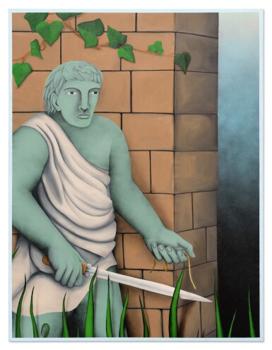 View full screen - View 1 of Lot 1502. Vojtěch Kovařík 沃伊泰克・科瓦里克 | Theseus Entering the Labyrinth 走進迷宮的忒修斯.