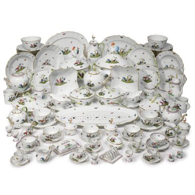 View full screen - View 1 of Lot 58. An Extensive Herend 'Chanticleer' Pattern Part-Dinner, Tea and Coffee Service, 20th Century and Modern.