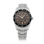 Milgauss, Ref. 6541 Stainless steel anti-magnetic wristwatch with 'tropical' honeycomb dial and bracelet Circa 1959 | 勞力士6541型號「Milgauss」精鋼抗磁鍊帶腕錶配熱帶蜂巢紋錶盤,年份約1959