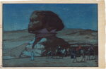 Yoshida Hiroshi (1876-1950) | Sphinx - Night (Sufuinkusu) | Taisho period, early 20th century