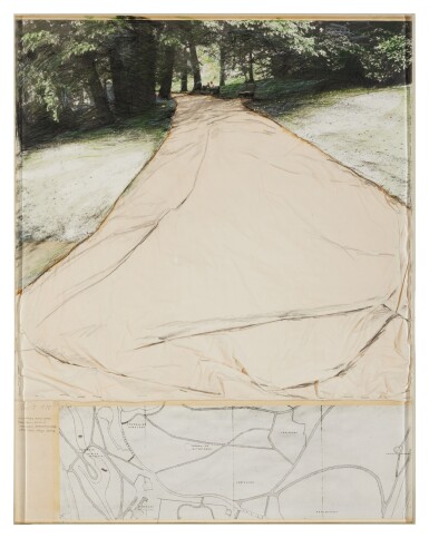 View full screen - View 1 of Lot 141. Wrapped Walkways (Two Parks Project), Sonsbeek, Arnhem, Holland; Ueno Park, Tokyo, Japan.