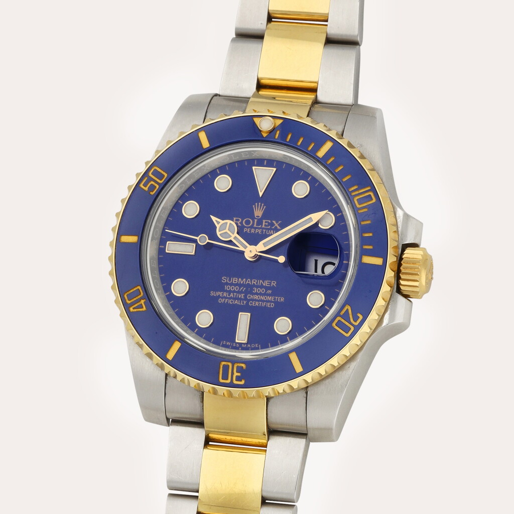 View full screen - View 1 of Lot 221. Submariner, Ref. 116613LB | A stainless steel and yellow gold wristwatch with date and bracelet | Circa 2017.