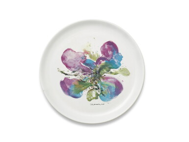 View full screen - View 1 of Lot 1328. Zao Wou-Ki 趙無極 | L'orchidée 蘭花.