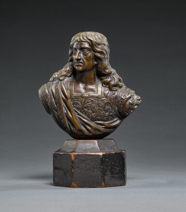 View full screen - View 1 of Lot 98. Bust of Charles II (1630-1685).