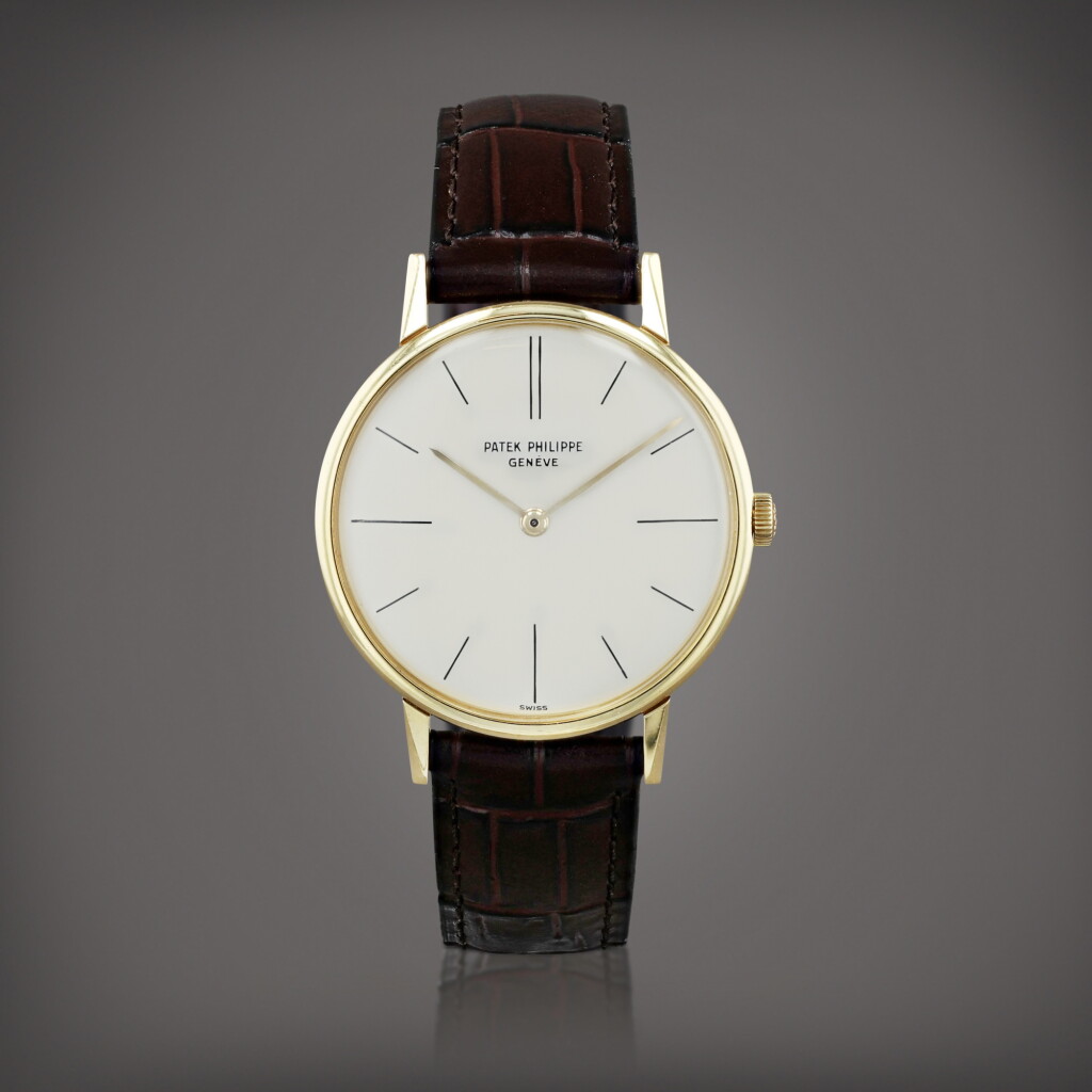 View full screen - View 1 of Lot 636. Calatrava 'Vendôme', reference 2592-1 Montre bracelet en or jaune | Yellow gold wristwatch Vers 1962 | Circa 1962.
