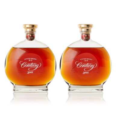 View full screen - View 1 of Lot 9213. Suntory Brandy XO Century 2001 40.0 abv NV (2 BT70).