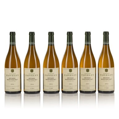 View full screen - View 1 of Lot 549. Bâtard Montrachet 2014 Faiveley (6 BT).
