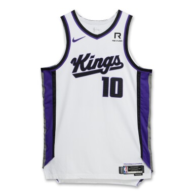 View full screen - View 1 of Lot 168. DeMar Derozan Sacramento Kings 2024-2025 Game Worn Association Edition Jersey | 33 Points.