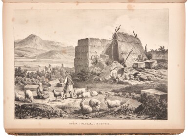 View full screen - View 1 of Lot 134. Edward Dodwell | Views and descriptions of Cyclopian... remains in Greece and Italy. London, 1834, first edition.