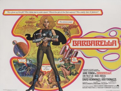 View full screen - View 1 of Lot 36. Barbarella (1968), poster, British.