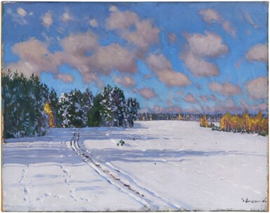 View full screen - View 1 of Lot 41. Spadł śnieg (Snow has fallen).