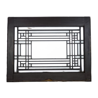 View full screen - View 1 of Lot 113. FRANK LLOYD WRIGHT | WINDOW FROM THE HARDY HOUSE RACINE, WISCONSIN.