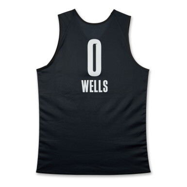 View full screen - View 1 of Lot 30. Jaylen Wells 2025-2026 Issued ‘Rising Stars’ Practice Jersey | Probable Wear .
