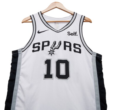 View full screen - View 1 of Lot 166. Jeremy Sochan San Antonio Spurs 2023-2024 Game Worn Association Edition Jersey .