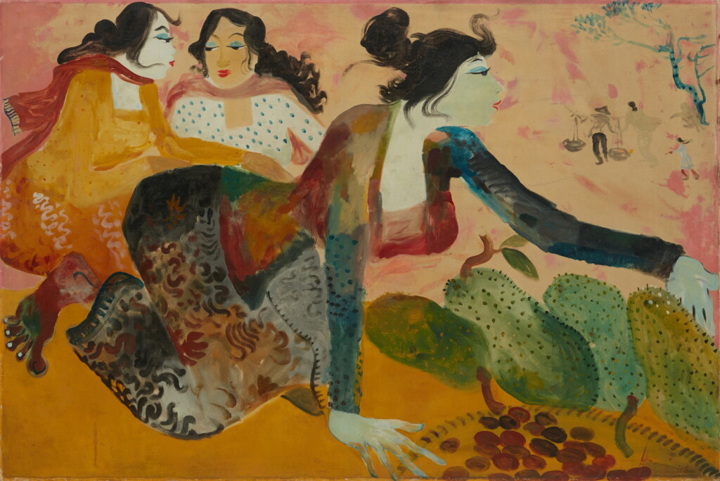 View full screen - View 1 of Lot 1045. Hendra Gunawan 亨德拉·古拿溫 | Jackfruit Seller 賣菠蘿蜜.