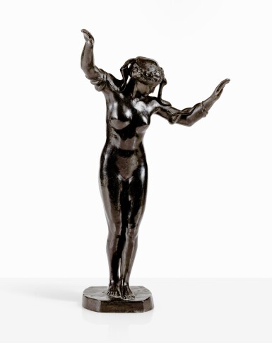 View full screen - View 1 of Lot 6. La danseuse aux serpents, 1914.