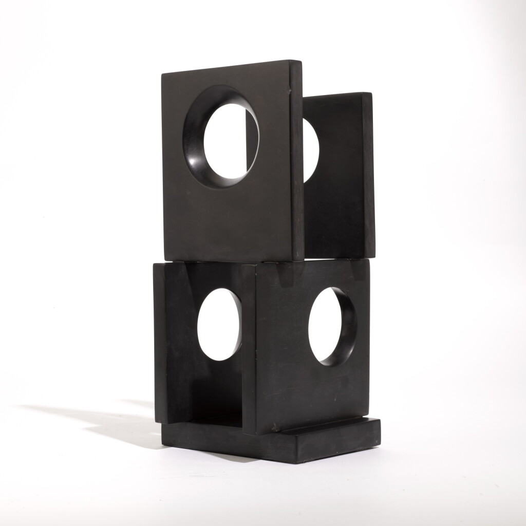 View full screen - View 1 of Lot 28. Maquette for Large Sculpture: Four-square (Four circles).
